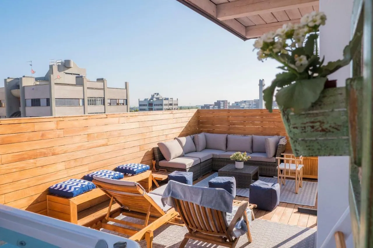 The Italian Job - Jacuzzi Penthouse Hotel Bolonha